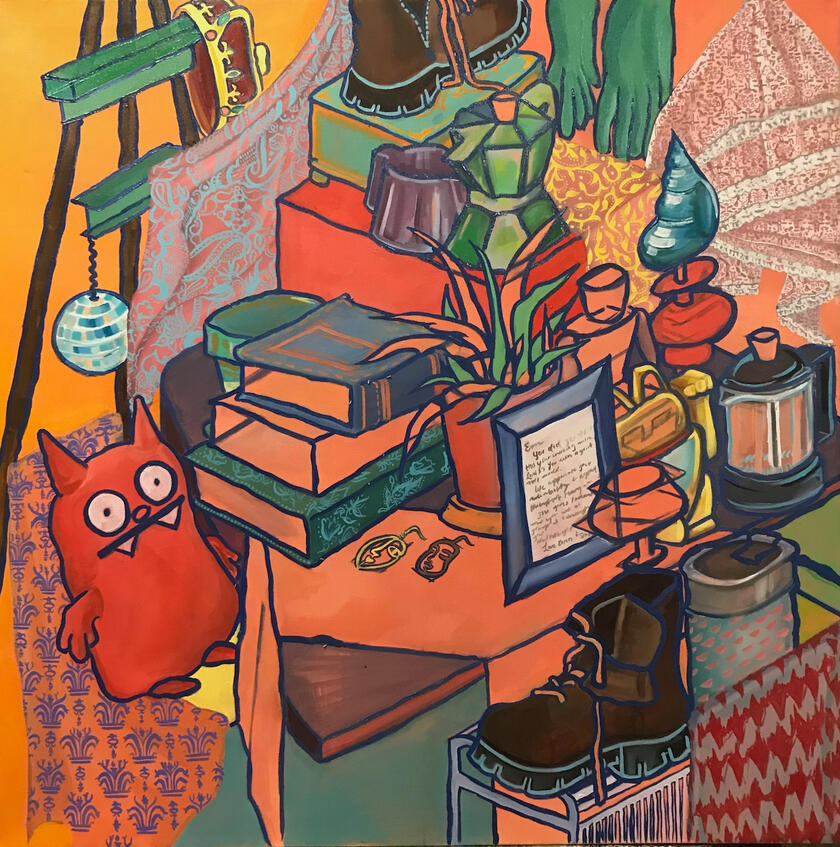 "Still Life" 2021, Oil Painting